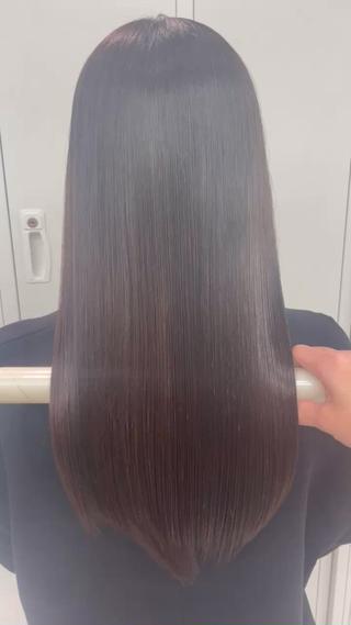 ロング 奥山義進/大宮 /ダブルカラーのヘアスタイル