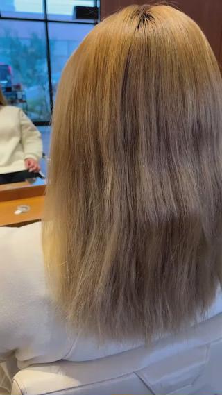 before→after
見ての通りブリーチを何度もされた方でも美髪になれます!