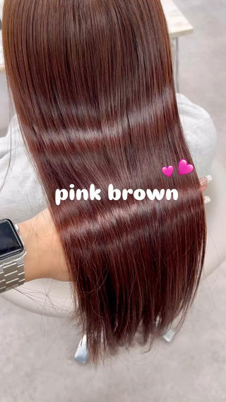 ロング カラー 美髪矯正/髪質改善/ 艶髪🤍伊藤梨紗のヘアスタイル