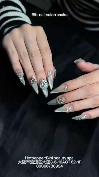 セミロング Bibi beauty spa Osaka所属・Bibi nail Osakaのネイルデザイン