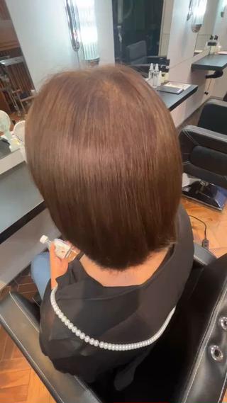 ブリーチ毛もしっかりとケアするトリートメント。 