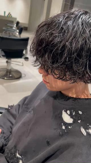 パーマ メンズ メンズ/佐藤 恒輝のヘアスタイル