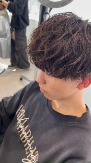 パーマ メンズ メンズ/佐藤 恒輝のヘアスタイル