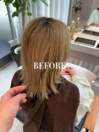 ミディアム 💎lino _by _ACNE💎 🧸のヘアスタイル