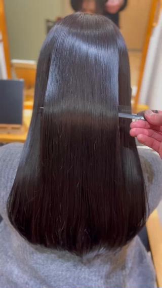 髪質改善ストレート 