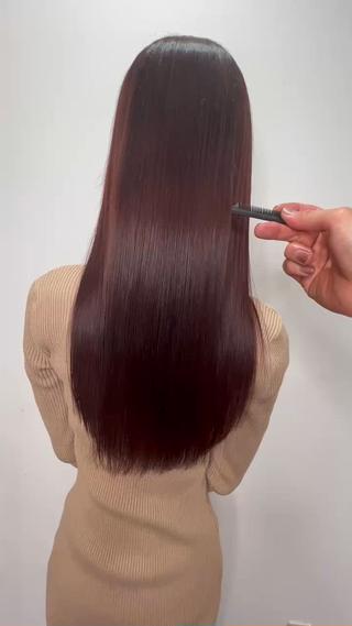 髪質改善ストレート 