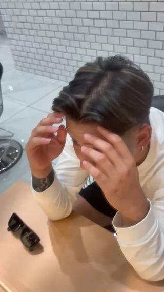 メッシュカラー 