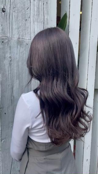 ラベンダーグレージュカラー♪ 