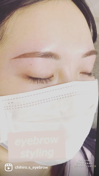 アイブロウ Beautycat Chihiroのマツエク・マツパデザイン