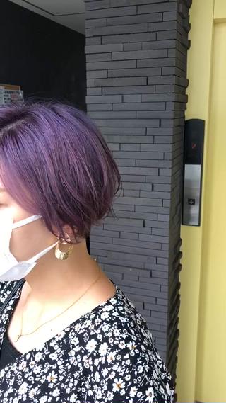 ショート カラー 🫧trym 🫧鎌田凌太のヘアスタイル