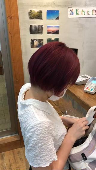 ショート カラー 🫧trym 🫧鎌田凌太のヘアスタイル