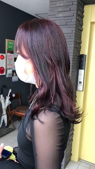 セミロング カラー 🫧trym 🫧鎌田凌太のヘアスタイル
