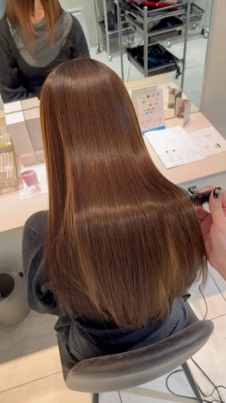 ロング パーマ 🫧美髪縮毛矯正🫧 Haruのヘアスタイル