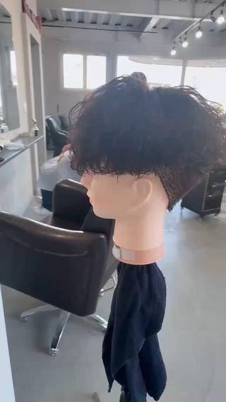 サーフカール前髪下ろしver 