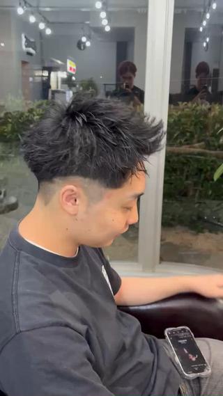 刈り上げスパイキー️
夏スッキリしたい方おすすめです！ 