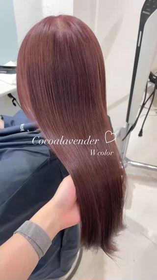 ラベンダーなので色落ち過程楽しめるカラーです 