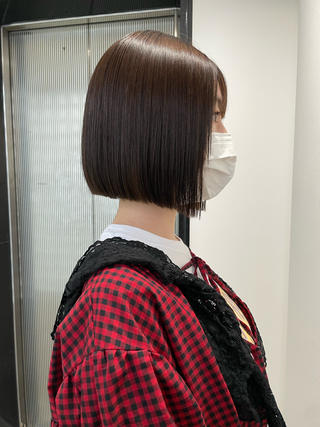 縮毛矯正＋ボブカット◎ 