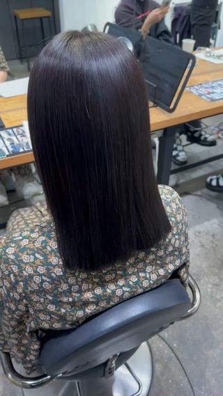 縮毛矯正3000円艶髪もちのいいストレート作ります！ 