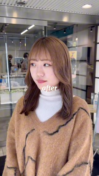 ロング デザインカラー 🥨HAZUKiのヘアスタイル