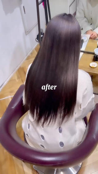 ロング カラー デザインカラー 🥨HAZUKiのヘアスタイル