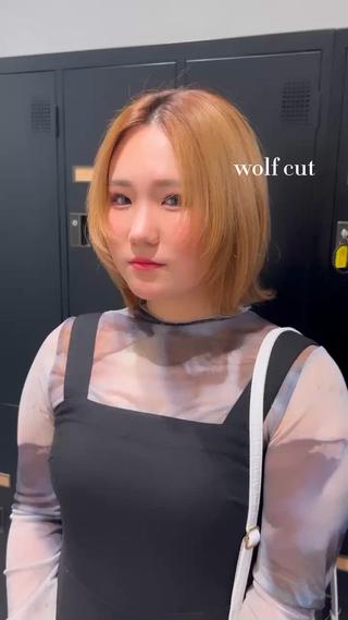 ミディアム デザインカラー 🥨HAZUKiのヘアスタイル