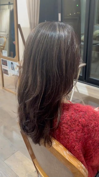 ハイライト＋レイヤーカット 