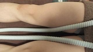 服の上から出来る！！
 