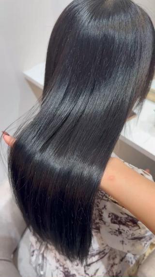 ロング カラー 赤み無し柔らかカラー 【梅田】madokaのヘアスタイル