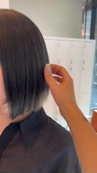 ミディアム カラー 赤み無し柔らかカラー 【梅田】madokaのヘアスタイル