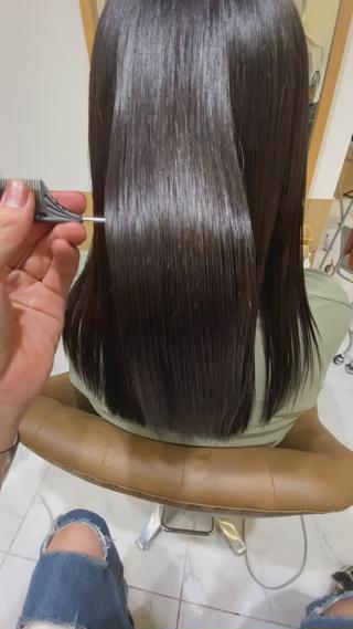 柔らかさのある縮毛矯正です 