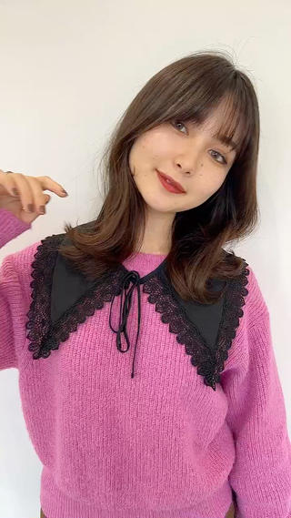 セミロング カラー 韓国ヘア×髪質改善 /yoshikaのヘアスタイル