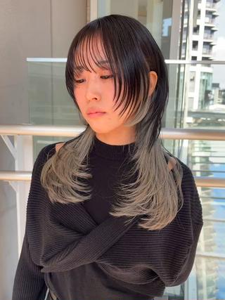 セミロング ef西大寺所属・Koyo ボブ / レイヤースタイルのヘアスタイル