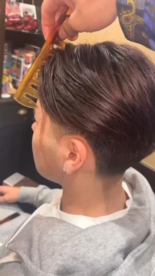 #フェード#スキンフェード#テーパーフェード#センターパート 