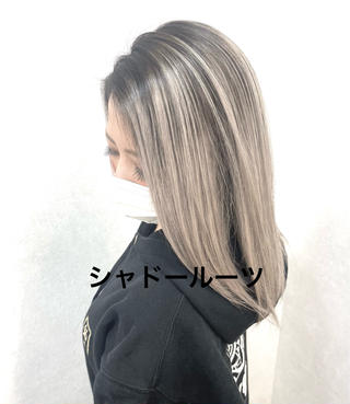 ミディアム シール、 ハネエクステのヘアスタイル