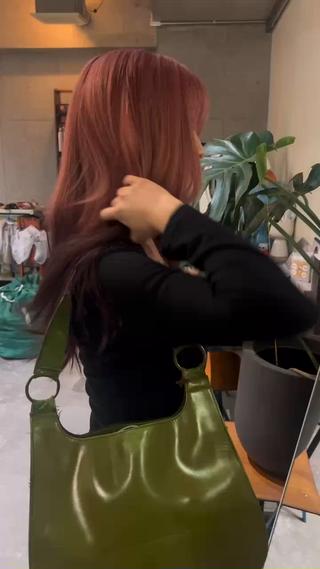 pink×brown
表面のピンクはbleach1回〜です 