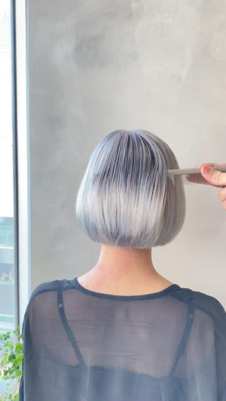 ショート カラー 🎨ショートの神様 /神評価🎨原田公祐のヘアスタイル