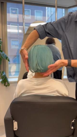 ショート カラー 🎨ショートの神様 /神評価🎨原田公祐のヘアスタイル