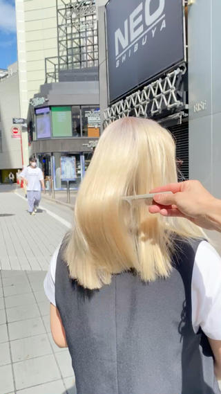 ミディアム カラー 🎨ショートの神様 /神評価🎨原田公祐のヘアスタイル