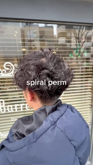 パーマ メンズ ヤシロケンタ メンズ特化のヘアスタイル