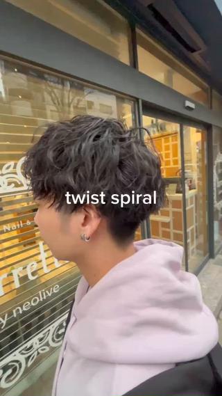 パーマ メンズ ヤシロケンタ メンズ特化のヘアスタイル