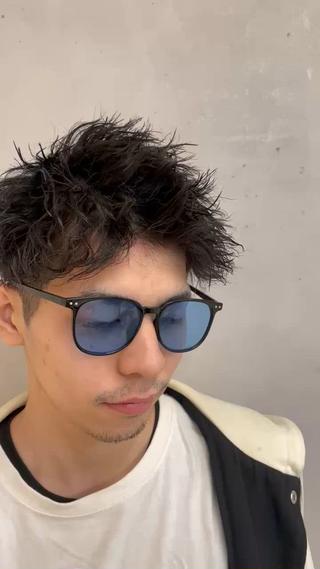 ショート パーマ メンズ メンズ特化🔥 金子直斗のヘアスタイル