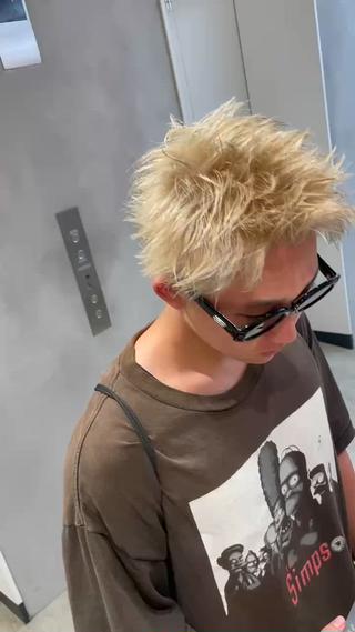 ショート カラー メンズ メンズ特化🔥 金子直斗のヘアスタイル