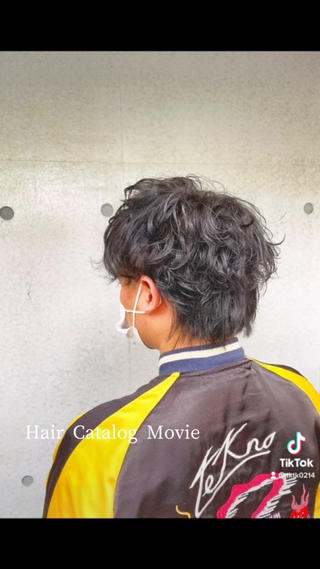 ︎波巻きパーマ
︎ツイストスパイラル

朝のスタイリングはジェルやワックスを揉み込むだけ！ 