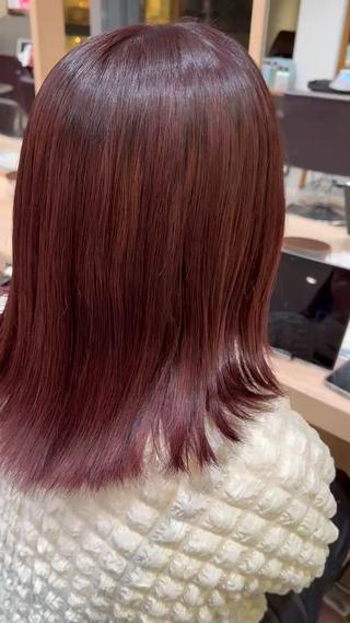 ピンクブラウン 