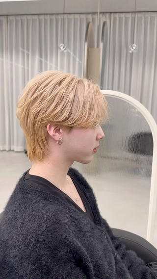 カラー メンズ 韓国メンズヘア☆ 韓国ヘアYUTOのヘアスタイル