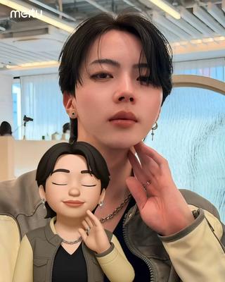 パーマ メンズ 韓国メンズヘア☆ 韓国ヘアYUTOのヘアスタイル