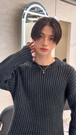 パーマ メンズ 韓国メンズヘア☆ 韓国ヘアYUTOのヘアスタイル