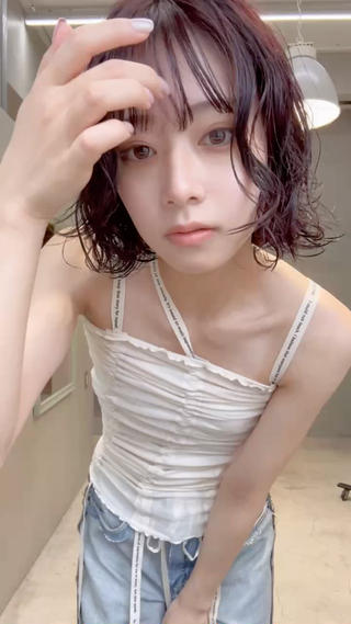 ショート カラー パーマ tetohair 森田浩平のヘアスタイル