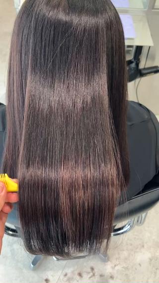 ロング GOTODAY シェアサロン梅田NU茶屋町店所属・髪質改善/艶カラー 縮毛矯正/みほのヘアスタイル