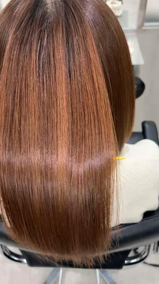 最先端のシルクトリートメントでつやつやぷるん質感 